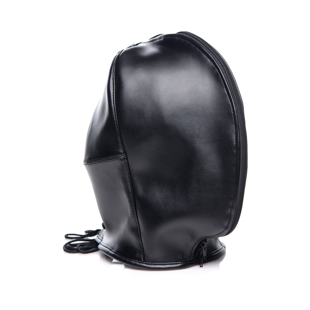 XR BRANDS - STRICT ZIP FRONT BONDAGE HOOD