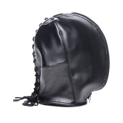 XR BRANDS - STRICT ZIP FRONT BONDAGE HOOD
