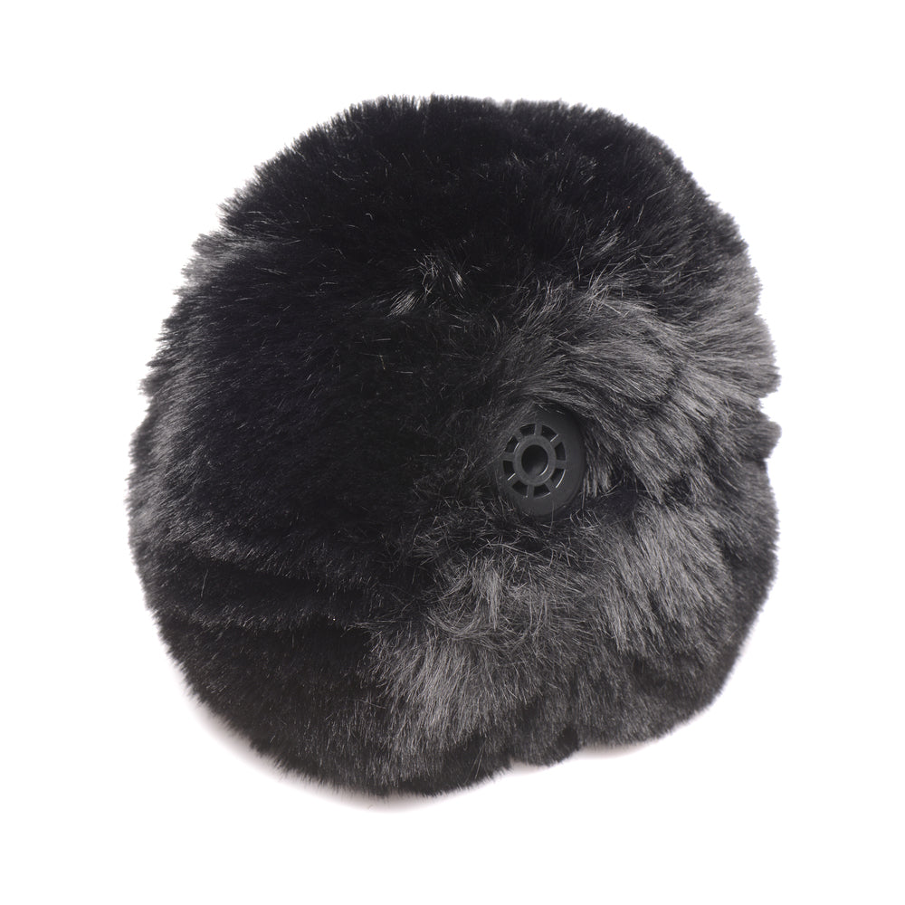 TAILZ SNAP-ON INTERCHANGEABLE BUNNY TAIL BLACK (PLUG NOT INCLUDED)