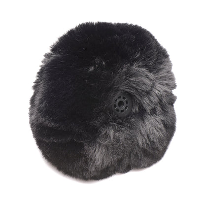 TAILZ SNAP-ON INTERCHANGEABLE BUNNY TAIL BLACK (PLUG NOT INCLUDED)