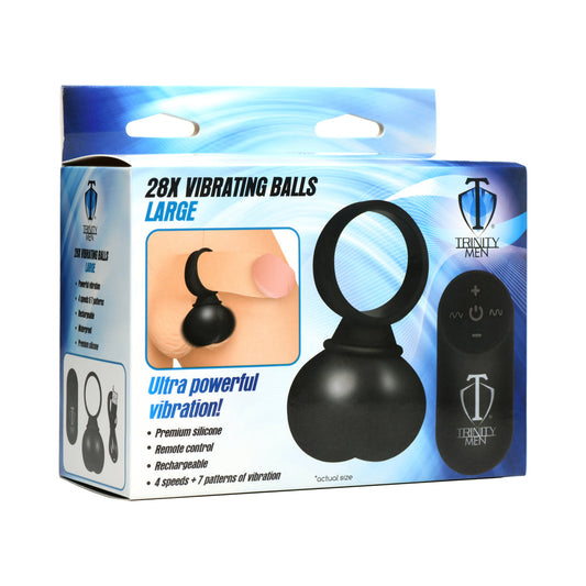 TRINITY MEN 28X VIBRATING BALLS L