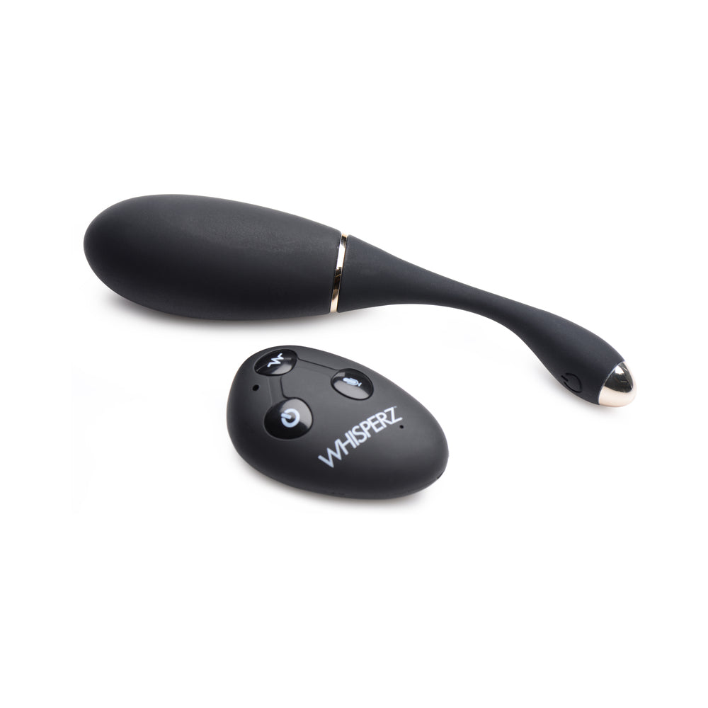 WHISPERZ VOICE ACTIVATED 10X VIBRATING EGG WITH REMOTE