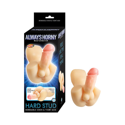 ALWAYS HORNY MASTURBATOR HARD STUD BEIGE