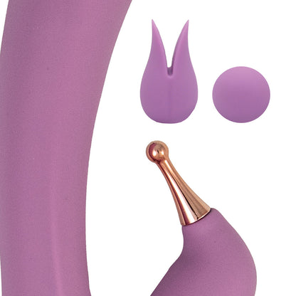 GODDESS TRI-TIP PERSONAL MASSAGER LAVENDER