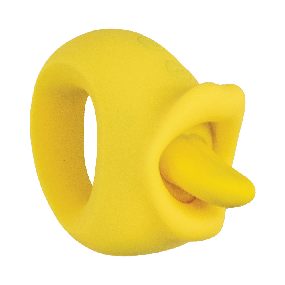 MY SECRET VIBRATING TONGUE YELLOW