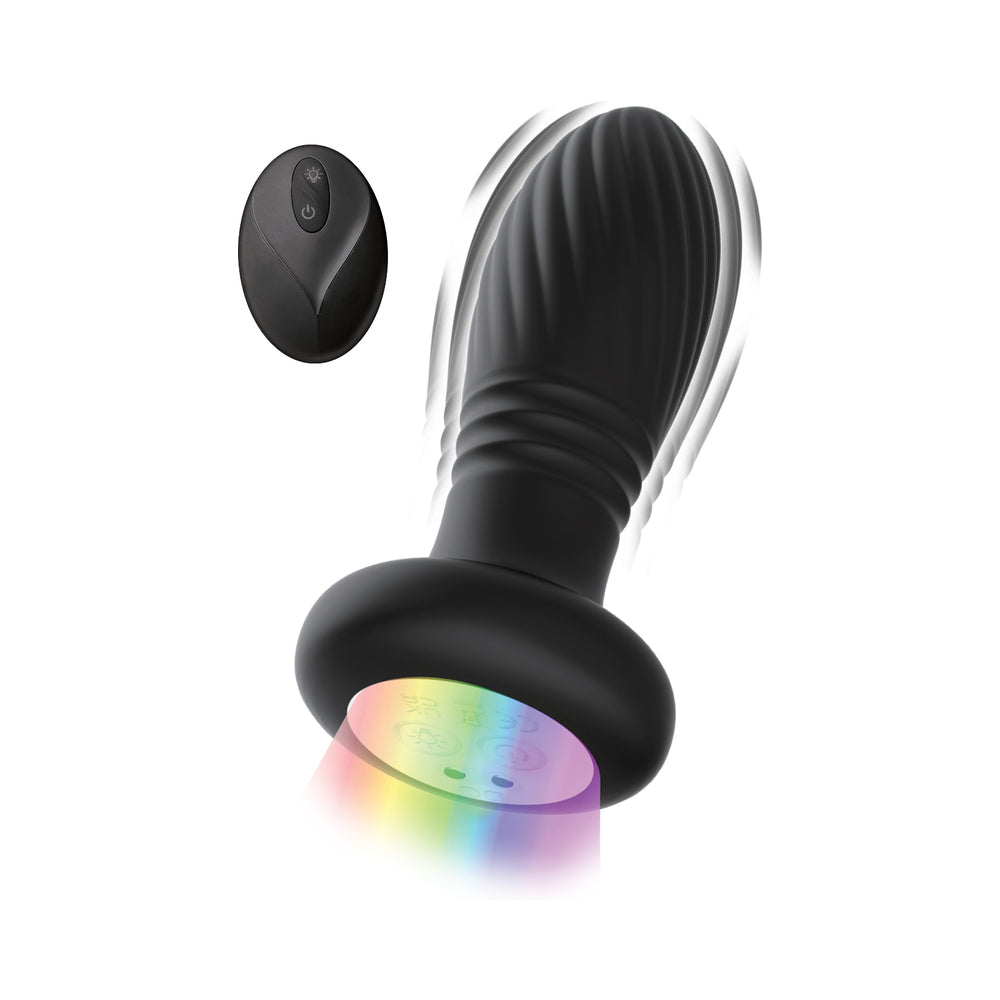 ATOMIC THRUSTING LIGHT-UP TWISTER PLUG BLACK