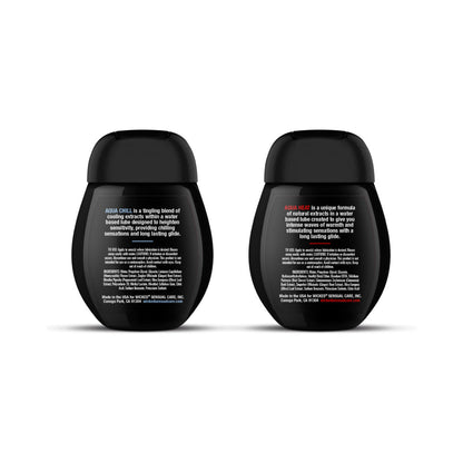 WICKED - SENSUAL CARE SENSATION KIT COOLING AND WARMING INTIMATE LUBRICANTS 1.5 OZ.