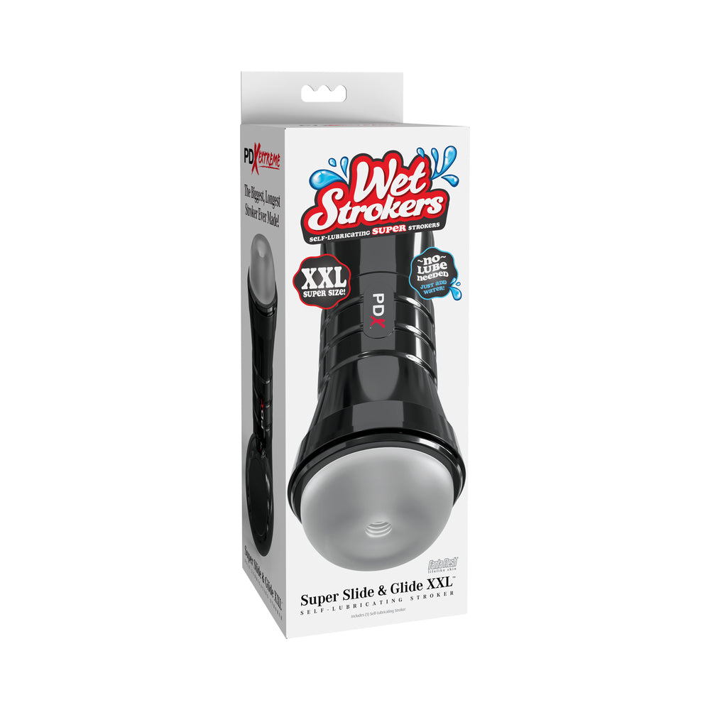 PDX EXTREME WET STROKERS SUPER SLIDE & GLIDE XXL FROSTED