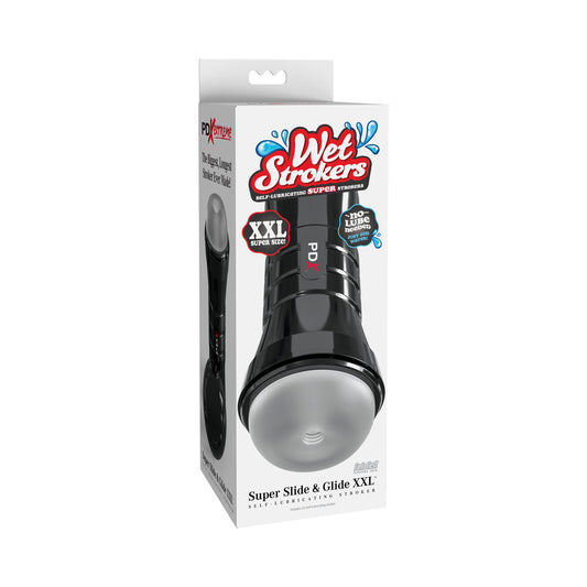 PDX BRANDS - PDX EXTREME WET STROKERS SUPER SLIDE & GLIDE XXL FROSTED
