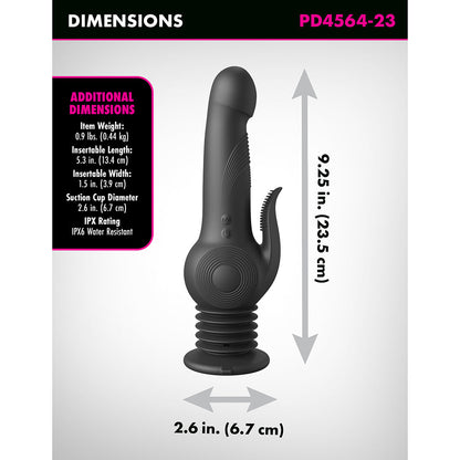FETISH FANTASY SERIES POGO THRUSTER BLACK
