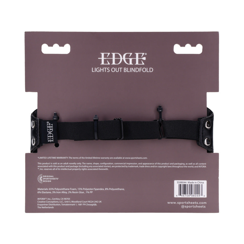 SPORTSHEETS EDGE LIGHTS OUT BLINDFOLD