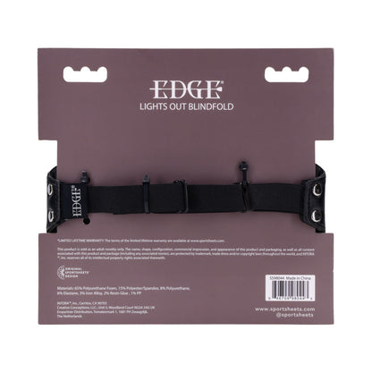 SPORTSHEETS EDGE LIGHTS OUT BLINDFOLD