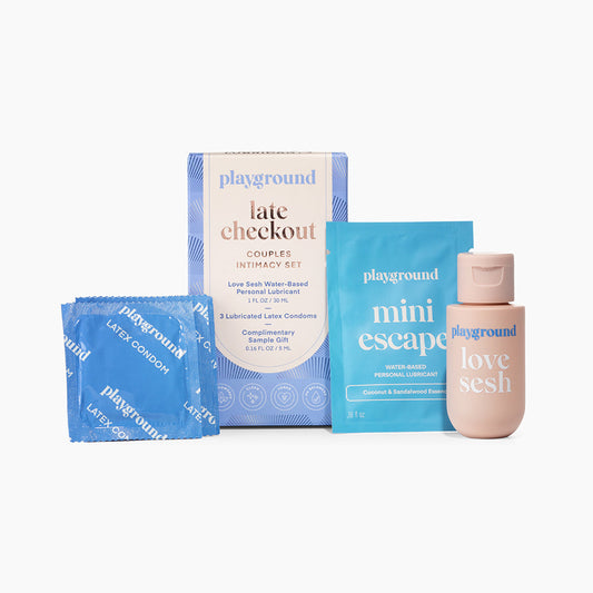 PLAYGROUND - LATE CHECKOUT COUPLES INTIMACY SET