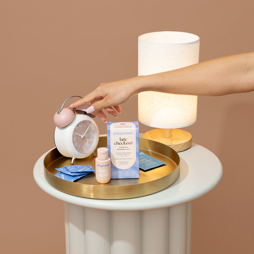 PLAYGROUND LATE CHECKOUT COUPLES INTIMACY SET