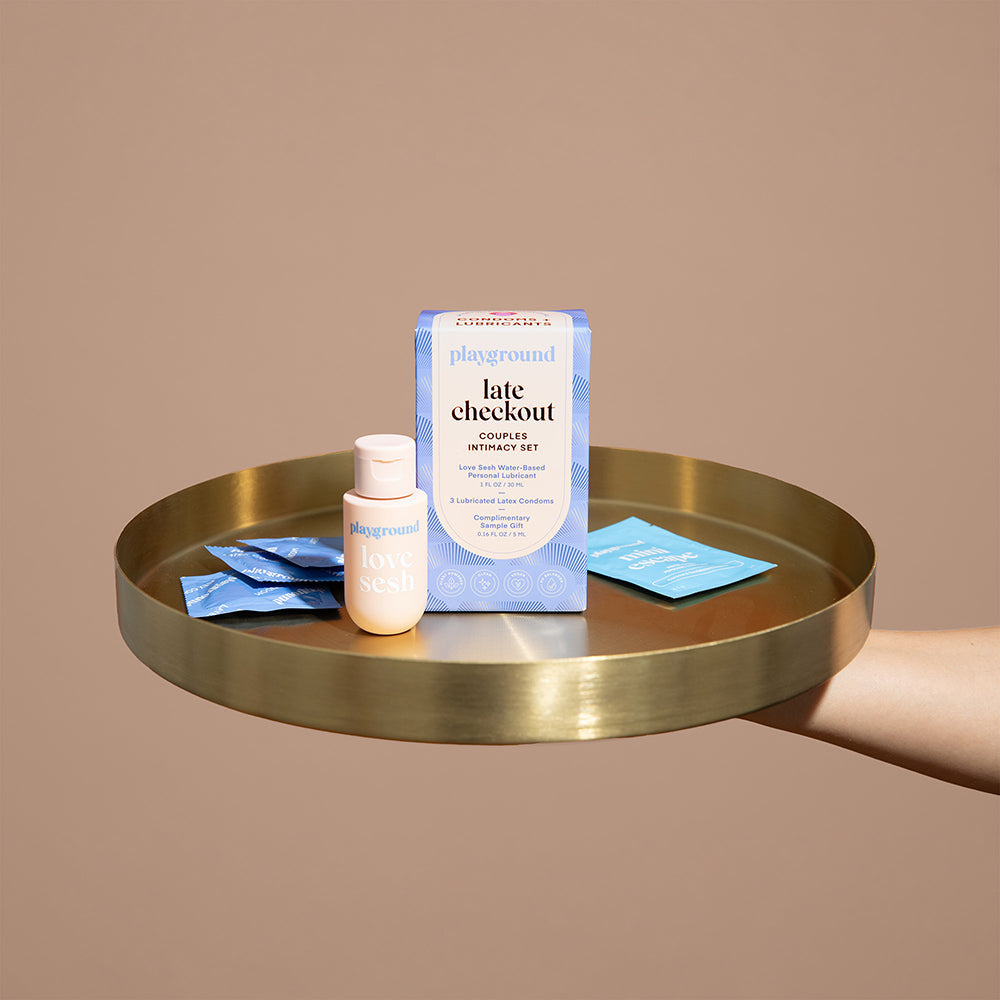 PLAYGROUND LATE CHECKOUT COUPLES INTIMACY SET