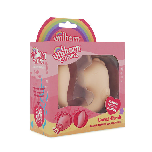 UNIHORN C HORSE CORAL THROB PINK/PEACH