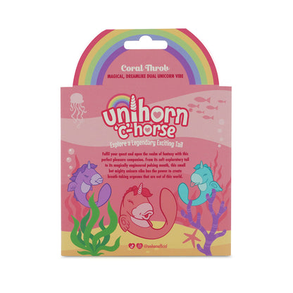 UNIHORN C HORSE CORAL THROB PINK/PEACH