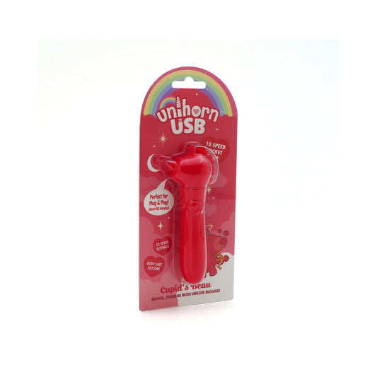 CREATIVE CONCEPTIONS - UNIHORN USB BULLET CUPID''S BEAU LIGHT RED