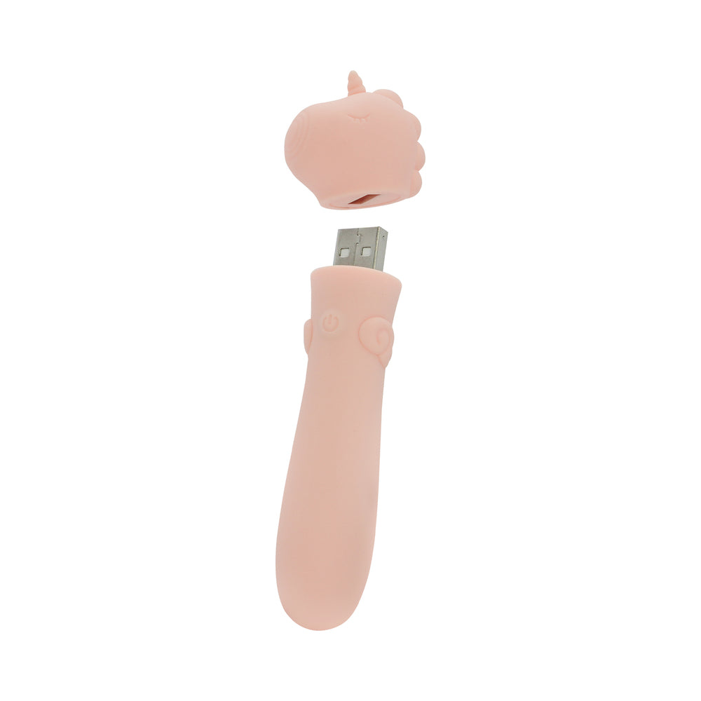UNIHORN USB BULLET HEART THROB PINK/PEACH