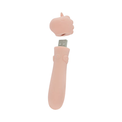 UNIHORN USB BULLET HEART THROB PINK/PEACH