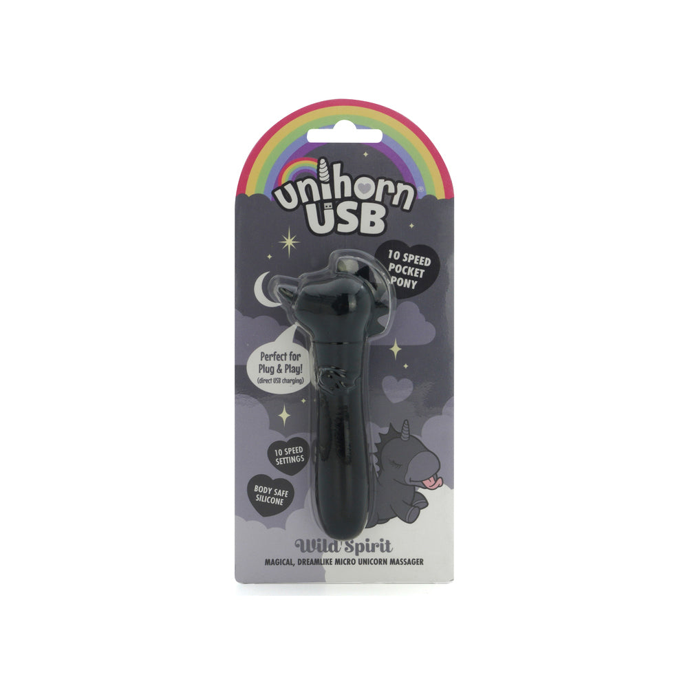 UNIHORN USB BULLET WILD SPIRIT BLACK
