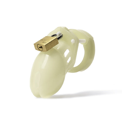CB-X - CB-6000S GLOW-IN-THE-DARK CHASTITY CAGE KIT