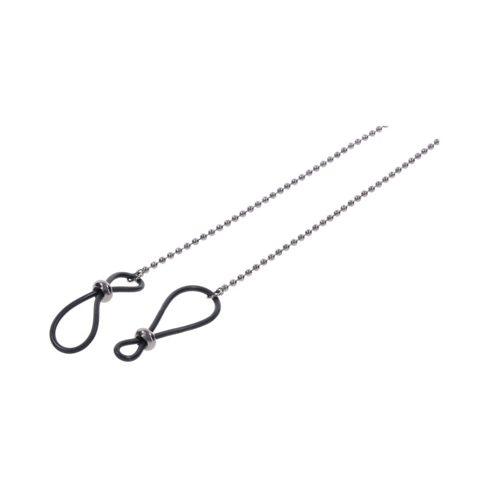 SPORTSHEETS - SEX & MISCHIEF EX''S & OH''S BODY JEWELRY WITH NIPPLE TIES