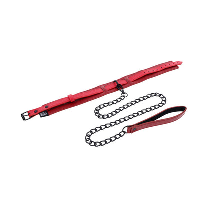 SPORTSHEETS SEX & MISCHIEF EX''S & OH''S COLLAR AND LEASH