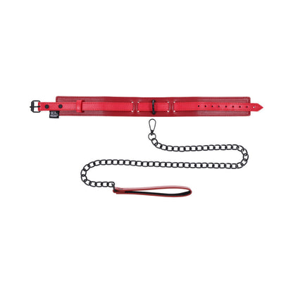 SPORTSHEETS SEX & MISCHIEF EX''S & OH''S COLLAR AND LEASH