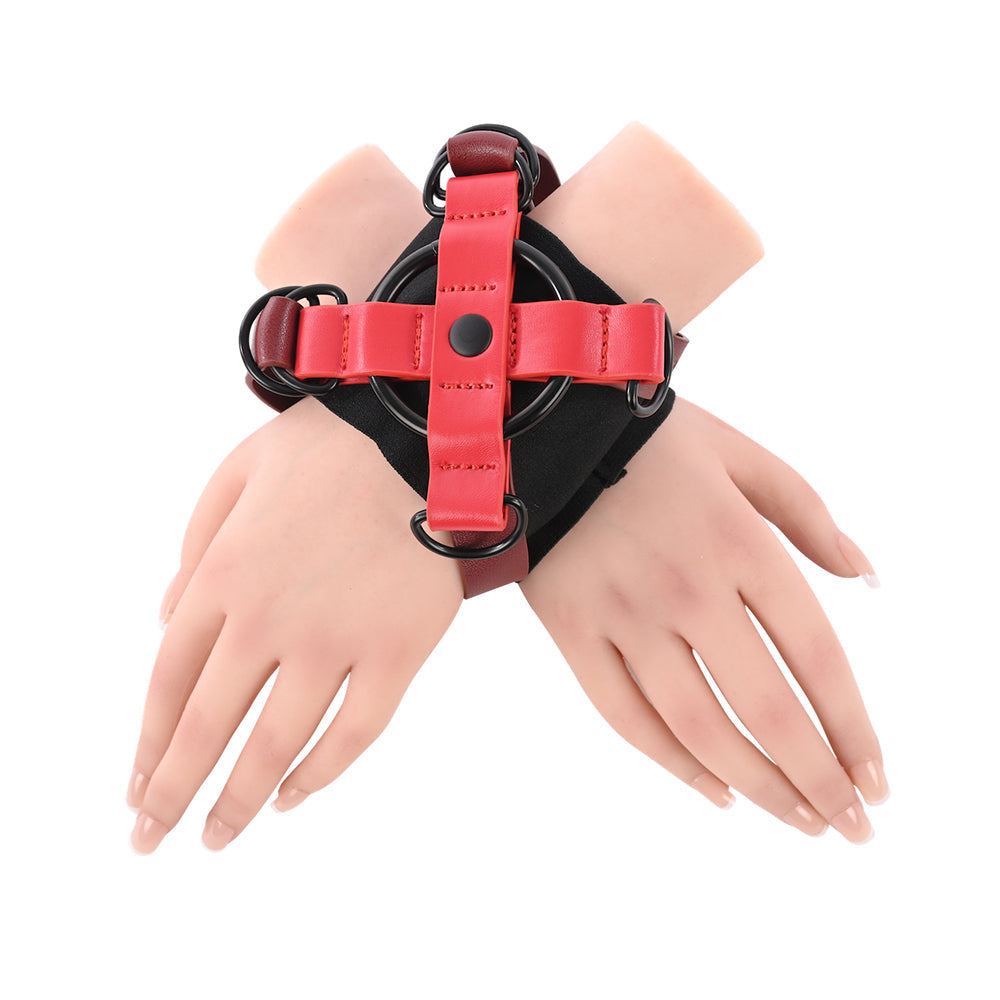 SPORTSHEETS - SEX & MISCHIEF EX''S & OH''S CROSS CUFFS