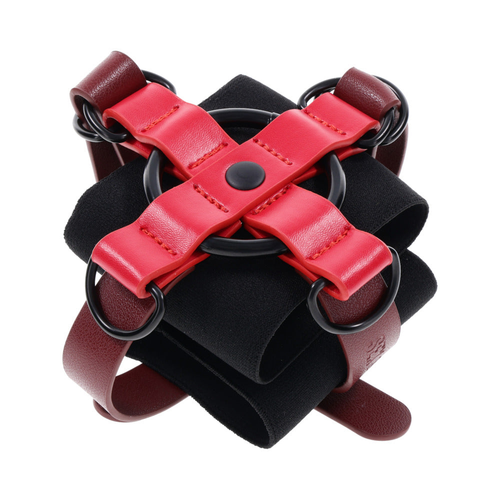 SPORTSHEETS - SEX & MISCHIEF EX''S & OH''S CROSS CUFFS