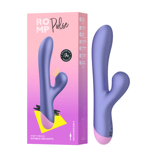ROMP PULSE PLEASURE AIR RABBIT VIBRATOR