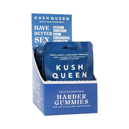 DOC JOHNSON - KUSH QUEEN HARDER GUMMIES MALE ENHANCEMENT 12-PIECE DISPLAY