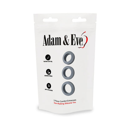 ADAM & EVE - MEJORADORES DE CONFORT DE 3 PIEZAS (EMBALAJE EN BOLSA)
