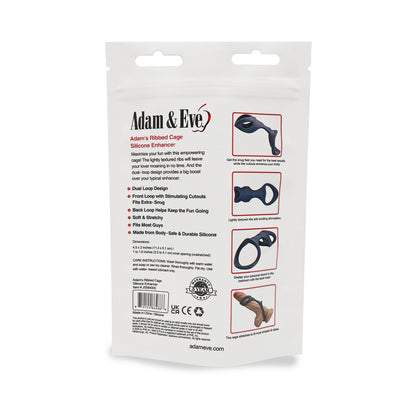 ADAM & EVE ADAM''S RIBBED CAGE (BAG PACKAGING)