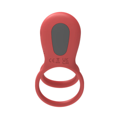 ADAM & EVE - VIBRATING ROSE GIRTH ENHANCER COUPLES TRIPLE STIMULATOR