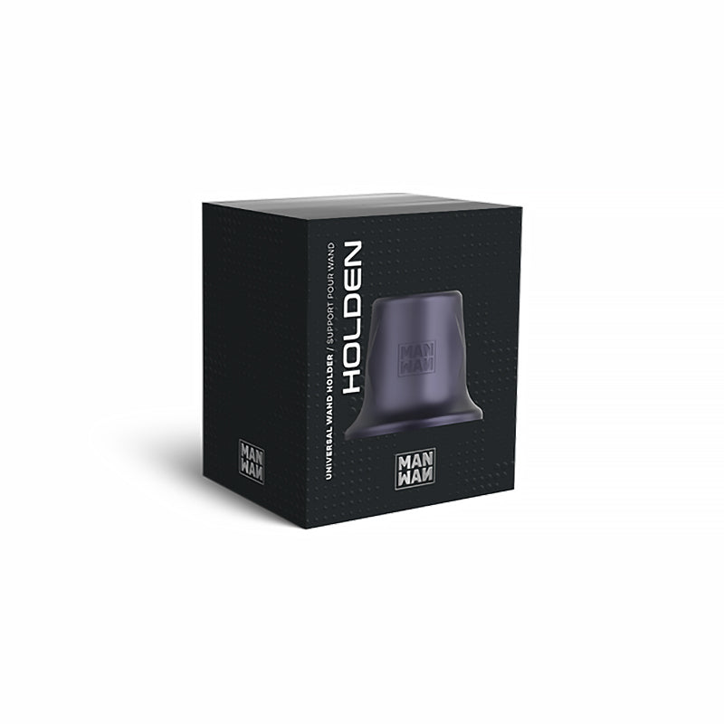 LOVELY PLANET - MAN WAN HOLDEN UNIVERSAL WAND HOLDER BLACK PLUM