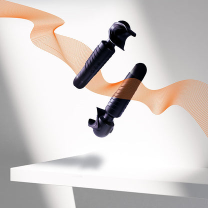 LOVELY PLANET - MAN WAN MAN.WAND EVO 2-IN-1 FRENULUM STIMULATOR & WAND WITH CRESCENDO BLACK PLUM