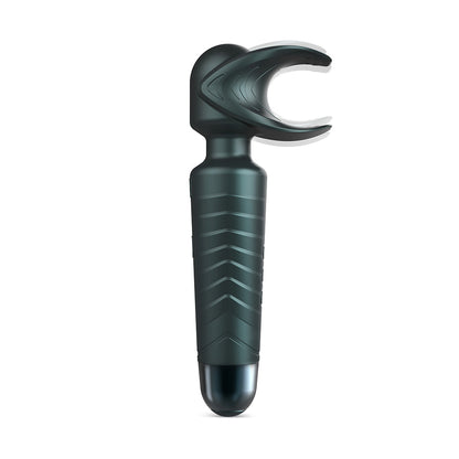 LOVELY PLANET - MAN WAN MAN.WAND EVO 2-IN-1 FRENULUM STIMULATOR & WAND WITH CRESCENDO PINE GREY