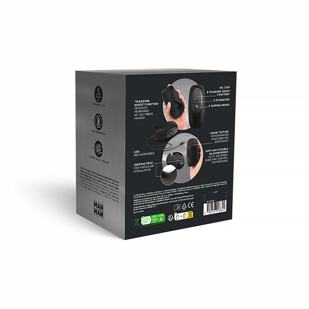 MAN WAN SUB ONE TAPPING STIMULATOR INFINITE BLACK