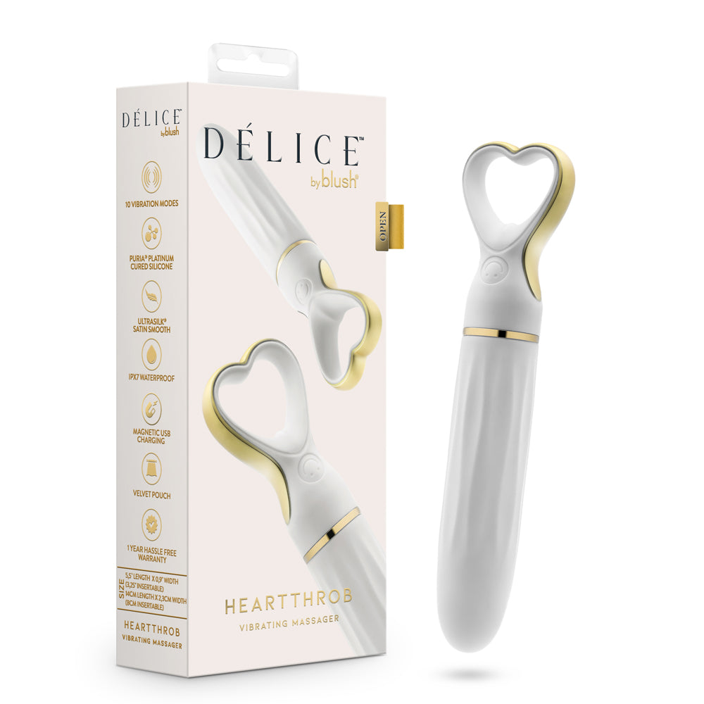 BLUSH - DELICE HEARTTHROB WHITE BOUQUET