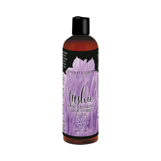 INTIMATE EARTH - TUSHIE LUBRICANTE HÍBRIDO ANAL RELAXANTE 4 OZ.