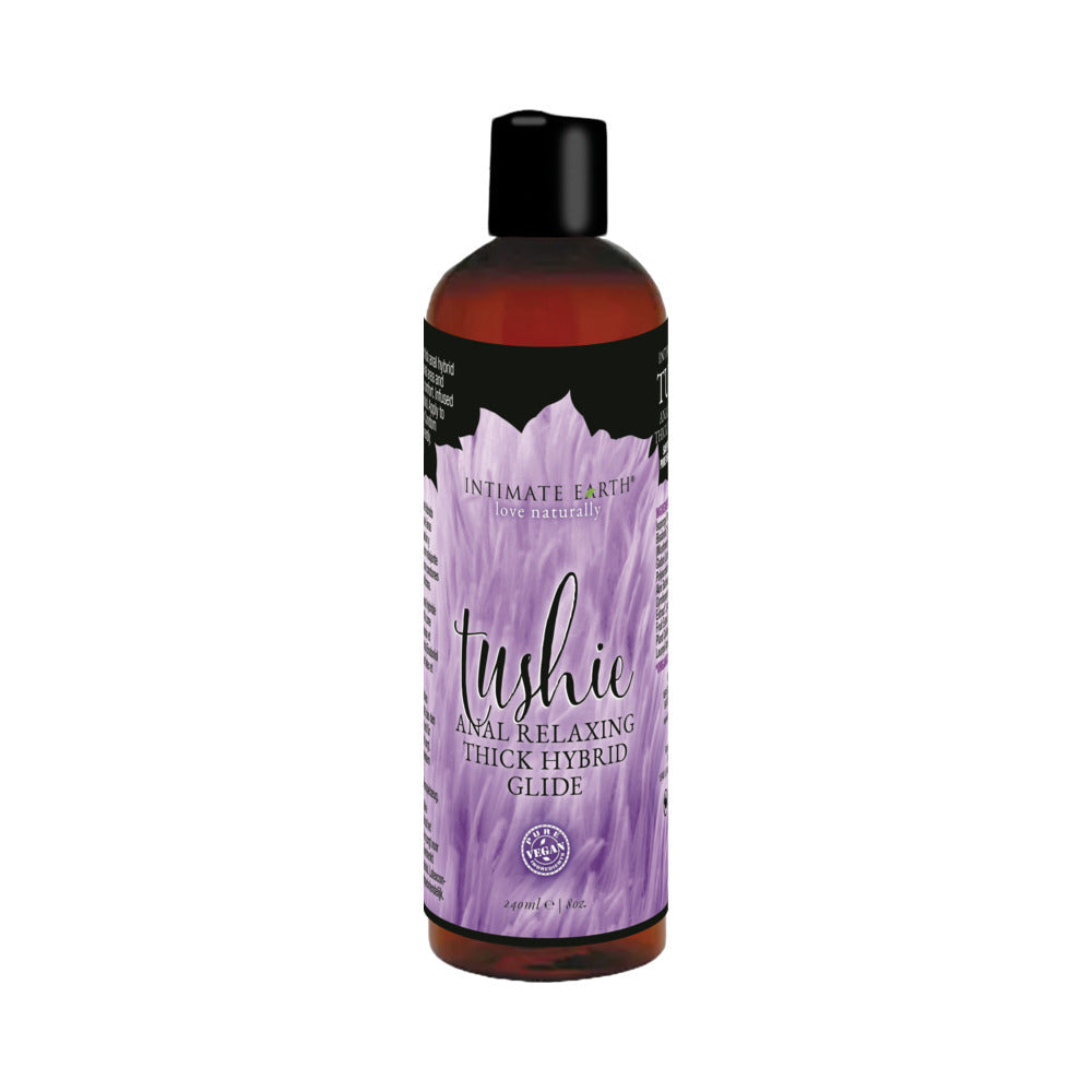 INTIMATE EARTH TUSHIE HYBRID ANAL RELAX GLIDE 8 OZ.