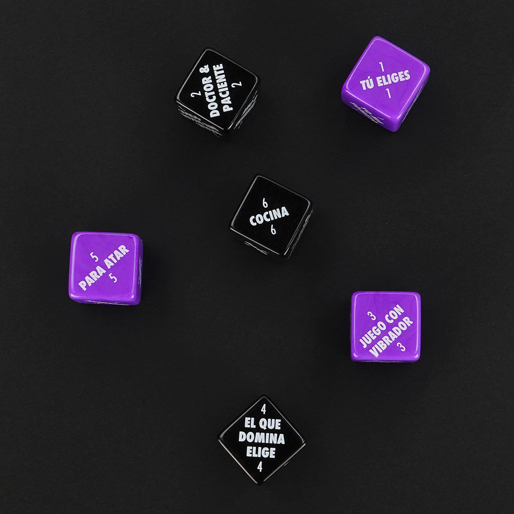 SEXY 6 DICE GAME KINKY EDITION SPANISH