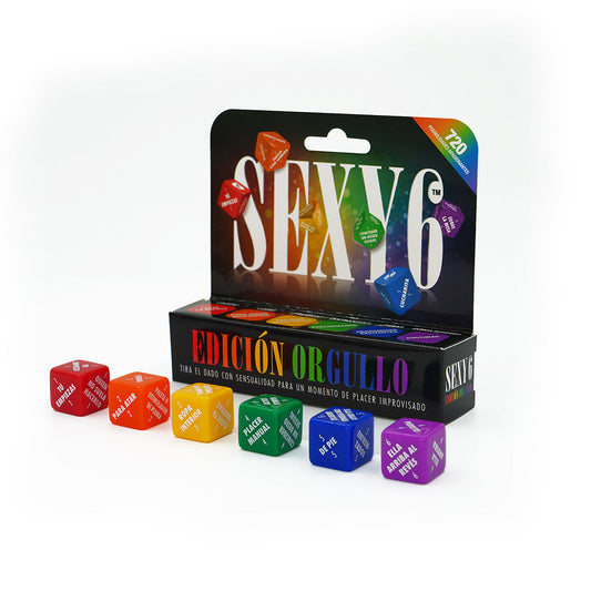 CREATIVE CONCEPTIONS - SEXY 6 DICE GAME PRIDE EDITION SPANISH