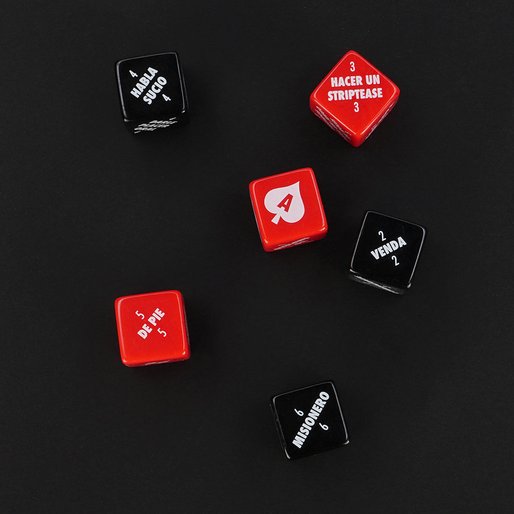 SEXY 6 DICE GAME SEX EDITION SPANISH