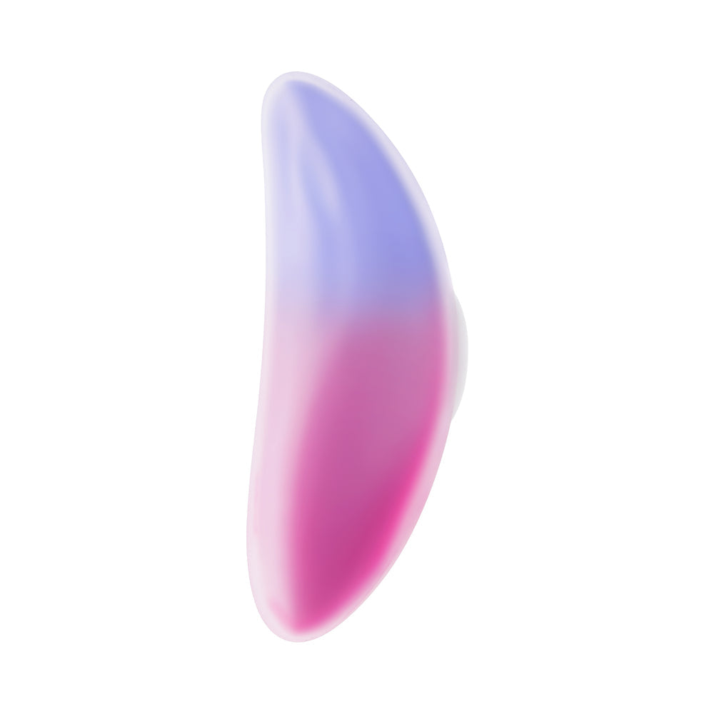 EVOLVED PARADISE PANTY RECHARGEABLE SILICONE REMOTE-CONTROLLED WEARABLE VIBRATOR PINK/PURPLE