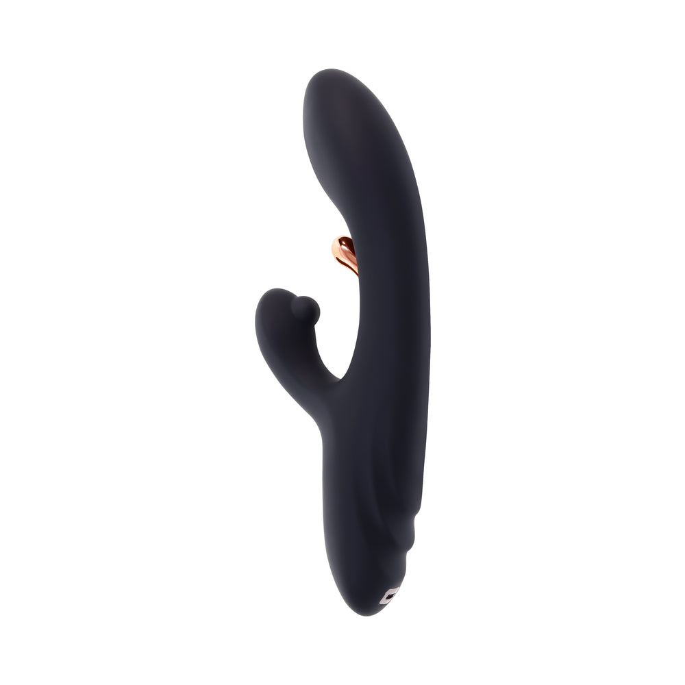 PLAYBOY - AUREUS RECHARGEABLE SILICONE RABBIT VIBRATOR 2 AM