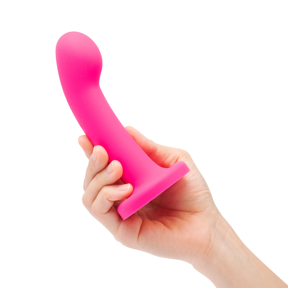 TOGETHER TOY - TOGETHER POP 5.5 IN. SILICONE DILDO AND HARNESS SET PINK