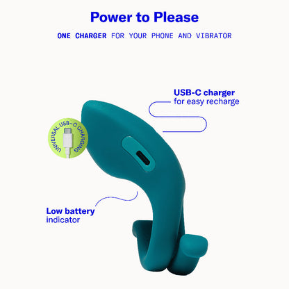 DAME - HUG VIBRATING COUPLES RING FIR